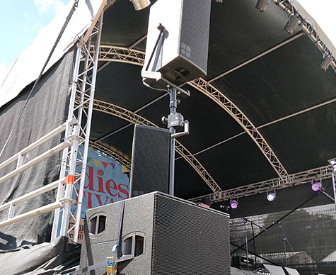 d&b Y and V series speakers