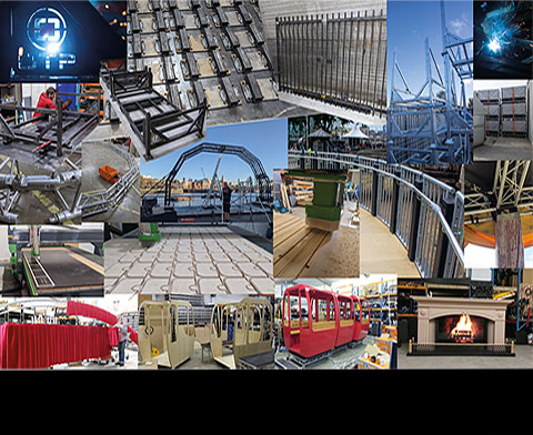 A temporary montage of some of OTP's bespoke design and fabrication projects.