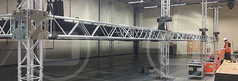 Prolyte truss components available for dry hire